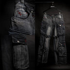 A1 quad pocket cargo - Overcast sky - Jeans Pants
