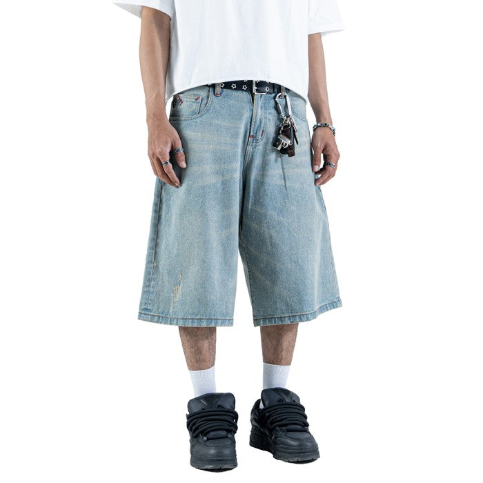 H1 Jorts - Cream Blue - Short Pants