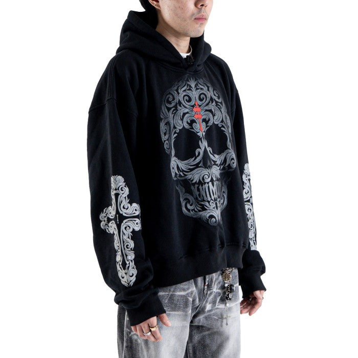 DENIMITUP Trilogo skull warrior - Black - Hoodie