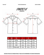 "DENIMITUP" embroidered work denim shirt - Black
