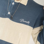 Knitwear DENIMITUP - Stripes blue and white - Long Sleeve T-Shirt