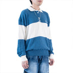 Knitwear DENIMITUP - Stripes blue and white - Long Sleeve T-Shirt