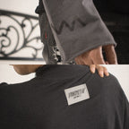 Denimitup trilogo double layer - Dual black tee - Long Sleeve T-Shirt