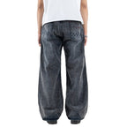 H1 Baggy Duo Stripes - Asphalt Grey - Jeans Pants