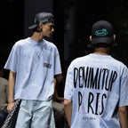 DENIMITUP  Trucker Hat kawung - Black - Hat