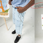 A1 Carpenter Jorts - Ice blue - Men Short Pants