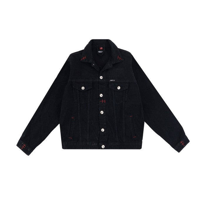 A1 Jacket - Jet Black - Denim Jacket