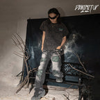 H1 Baggy Quad Viper - Shadow grey - Jeans Pants