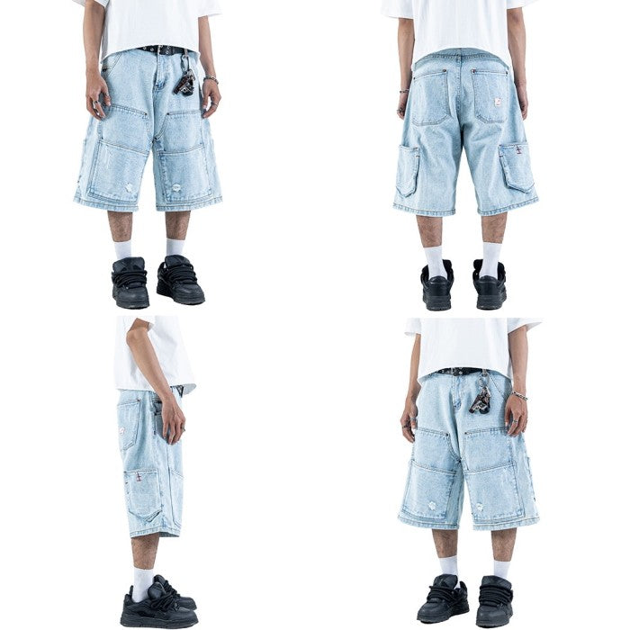 A1 Carpenter Jorts - Ice blue - Men Short Pants