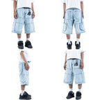 A1 Carpenter Jorts - Ice blue - Men Short Pants