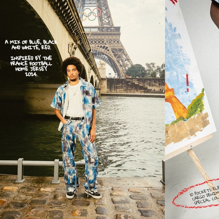 H1 Cargo Complex - Chroma Parisian Blue - Jeans Pants
