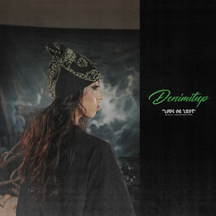 DENIMITUP beanie - Black cobra - Hat