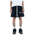 DENIMITUP canvas twill pants - Black - Short Pants