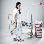 H APEX DENIMITUP - SPLASHES OF AZURE - Shoes