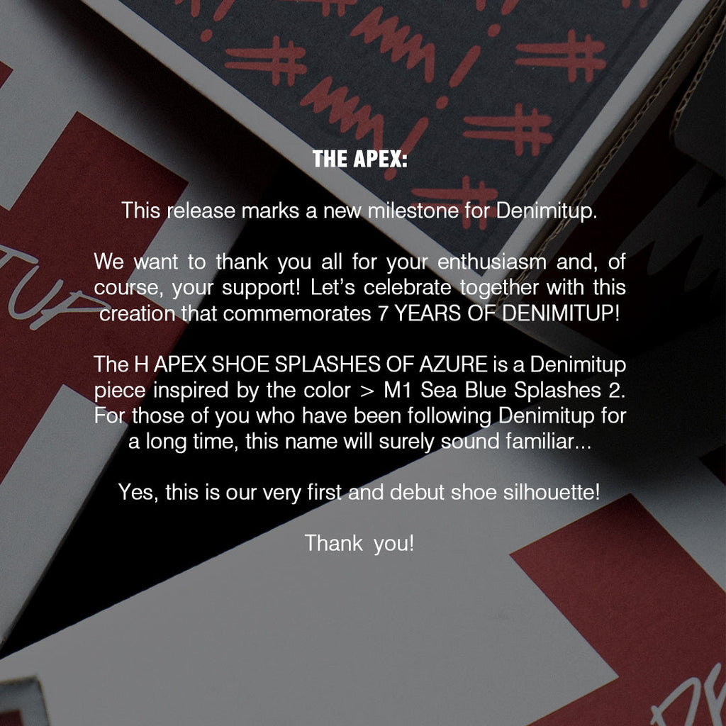 H APEX DENIMITUP - SPLASHES OF AZURE - Shoes