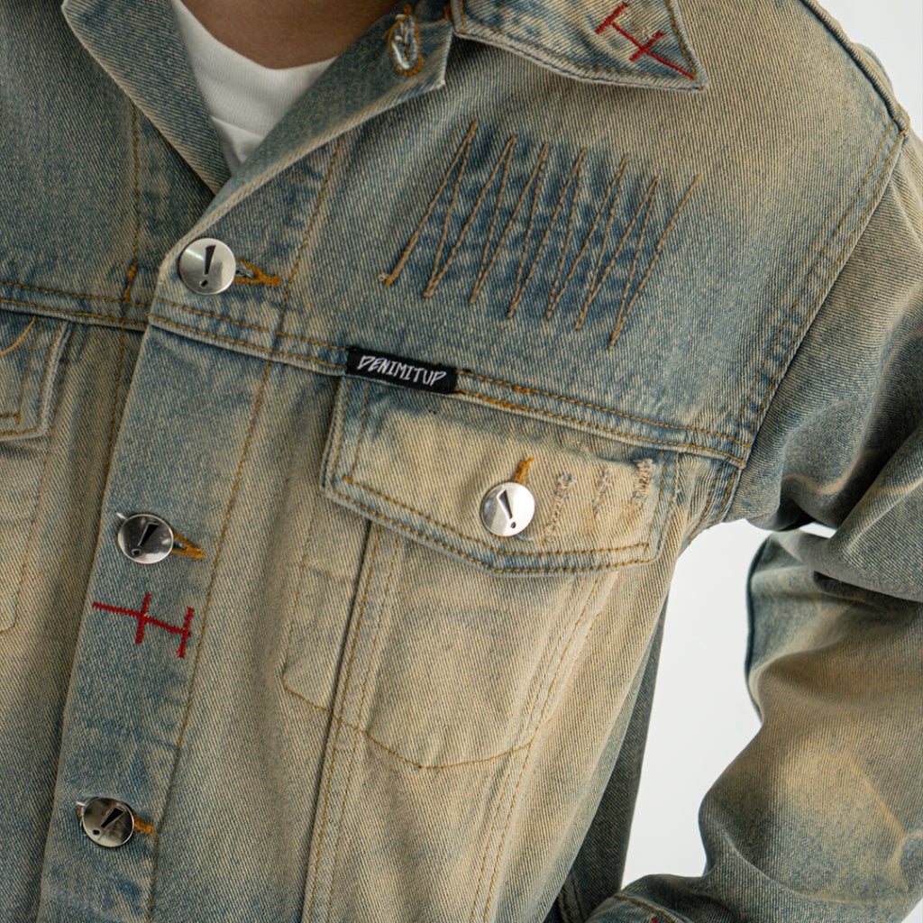 A1 Jacket - Vintage Blue - Denim Jacket