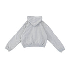 Denimitup Trilogo Double Zip - Light Grey - Hoodie