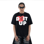 Loving Trilogo Denimitup - Black Tee - Tshirt