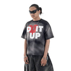 Loving Trilogo Denimitup Washed - Cloudy Black - Tshirt