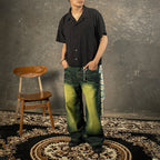 H1 Baggy - Ketupat Green -  Jeans