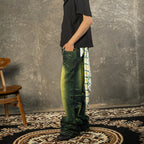 H TRILOGO - Gold/Green/White - Bandana
