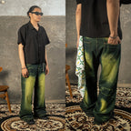 H1 Baggy - Ketupat Green -  Jeans