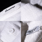 DENIMITUP Linen Crinkle - White Shirt - Men Shirt
