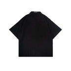 DENIMITUP Linen Crinkle - Black Shirt - Men Shirt