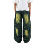 H1 Baggy - Ketupat Green -  Jeans